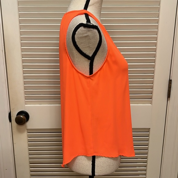 Lush Sleeveless Top in Orange, Size Small, EUC - Picture 7 of 14